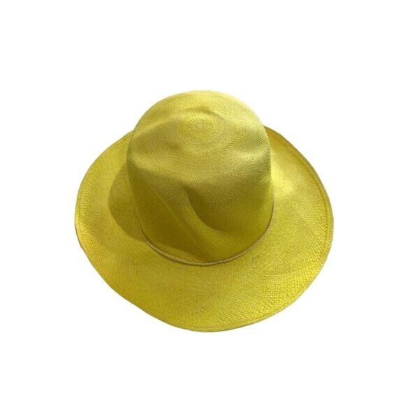 NWOT Sensi Studio Hat in Yellow with Seashells - Picture 2 of 4